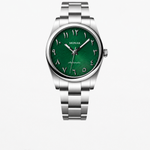 Oyster Monak - Green Arabic Dial