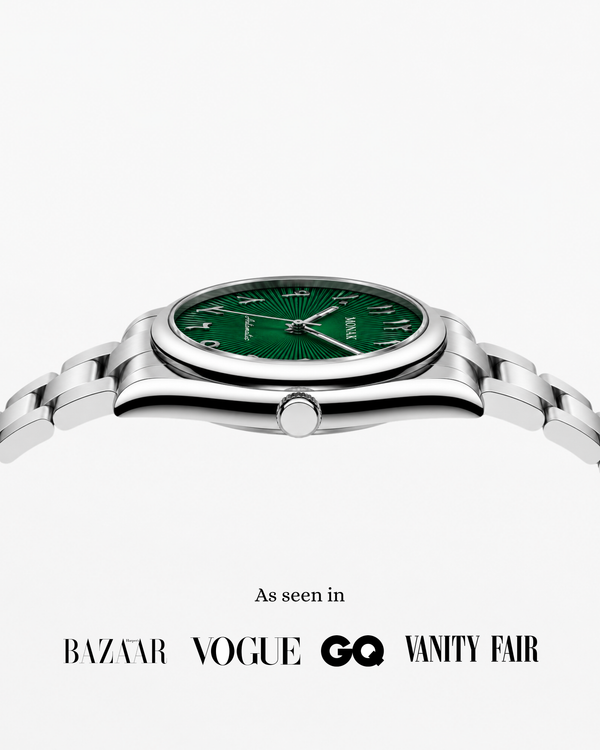 Oyster Monak - Green Arabic Dial