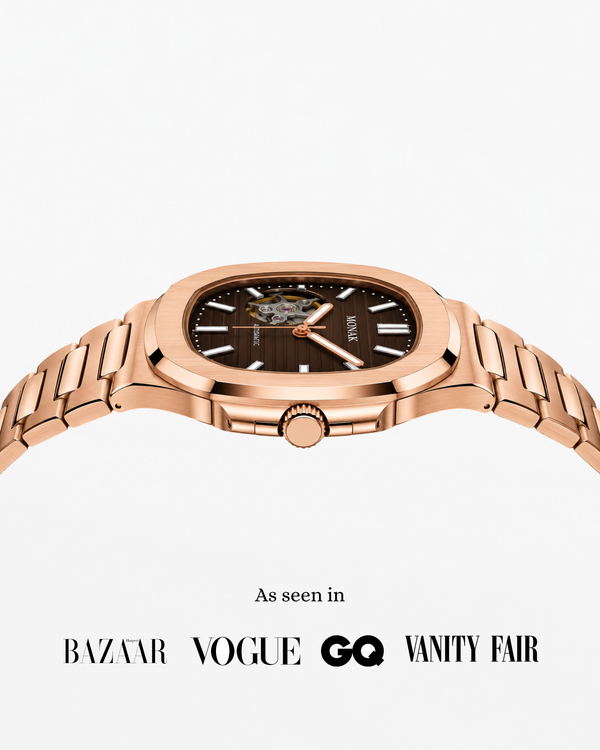 Nautilusnak - Rose Gold Open Heart