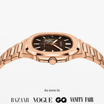 Nautilusnak - Rose Gold Open Heart
