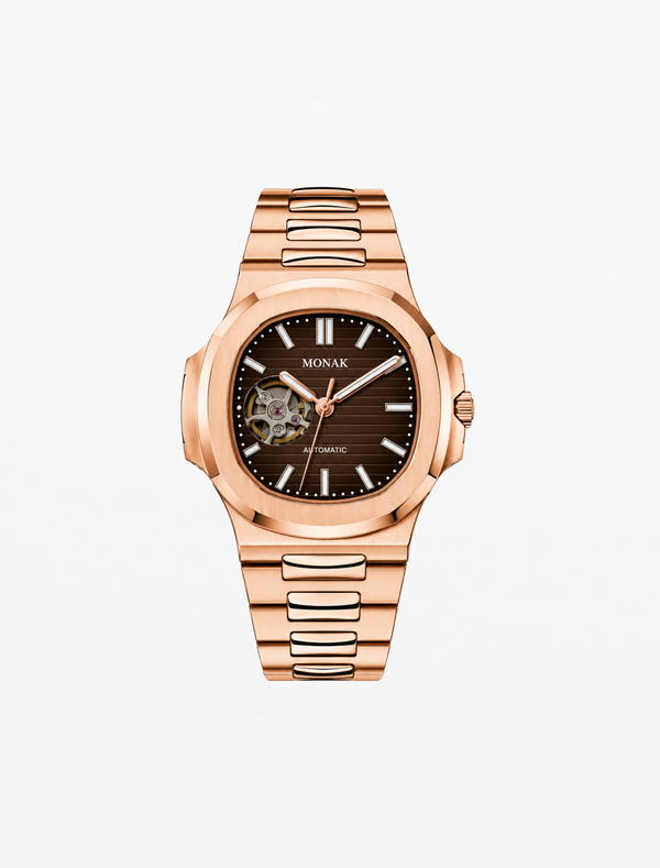 Nautilusnak - Rose Gold Open Heart