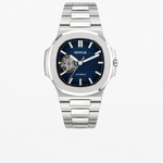 Nautilusnak - Blue Dial Open Heart