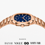 Nautilusnak - Blue Dial Rose Gold