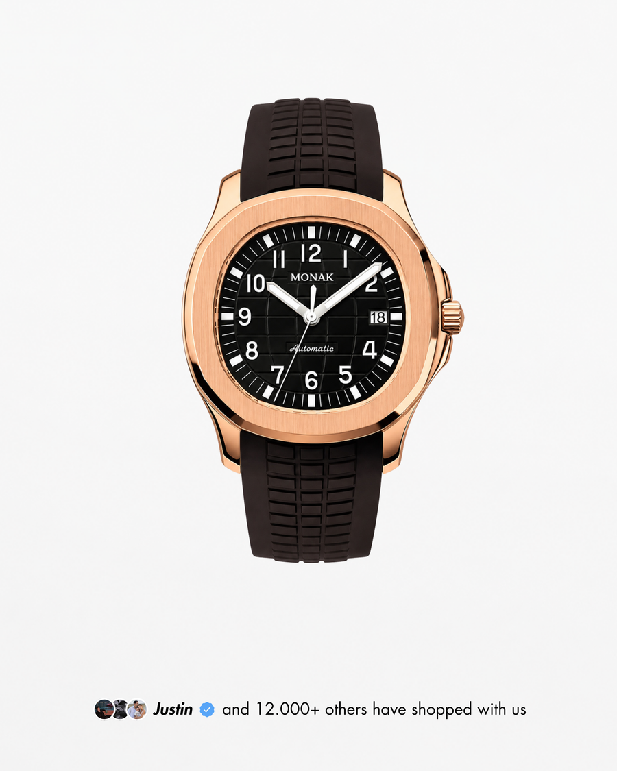 Aquamonak - Rose Gold Black