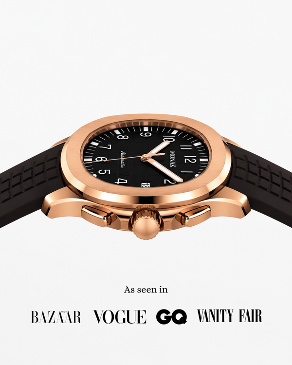 Aquamonak - Rose Gold Black