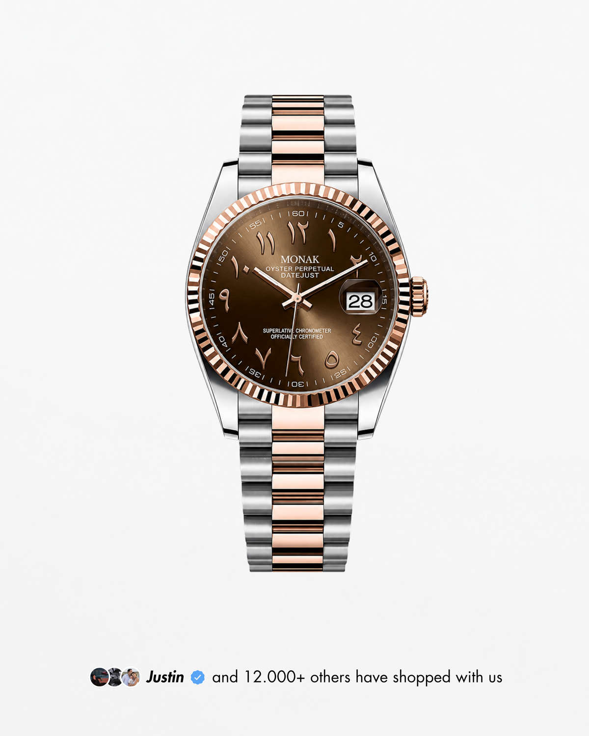Monakjust - Chocolate Arabic Two Tone