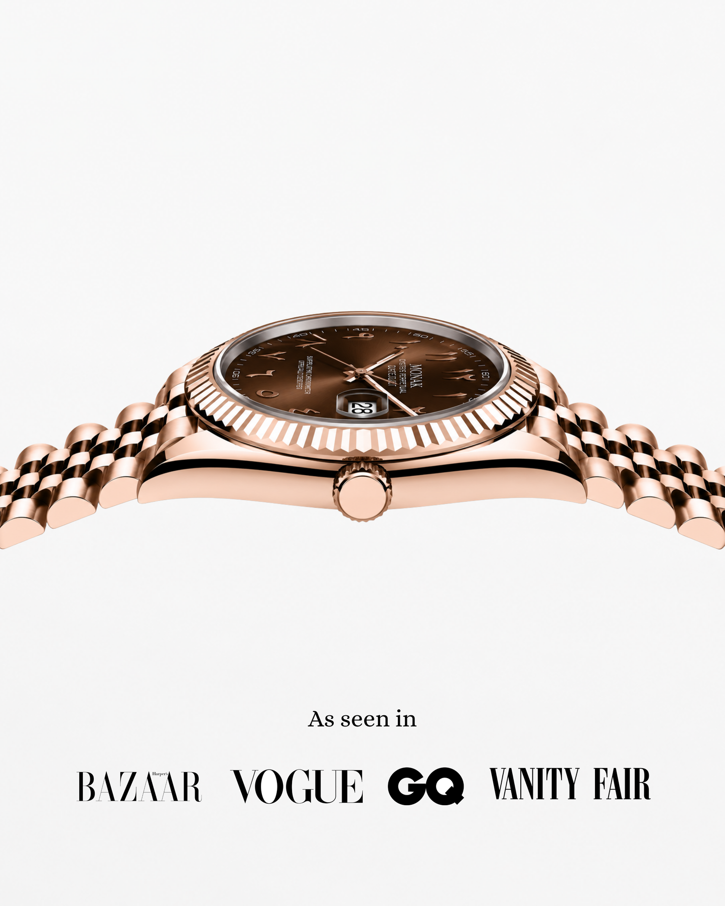 Monakjust - Arabic Chocolate Rose Gold