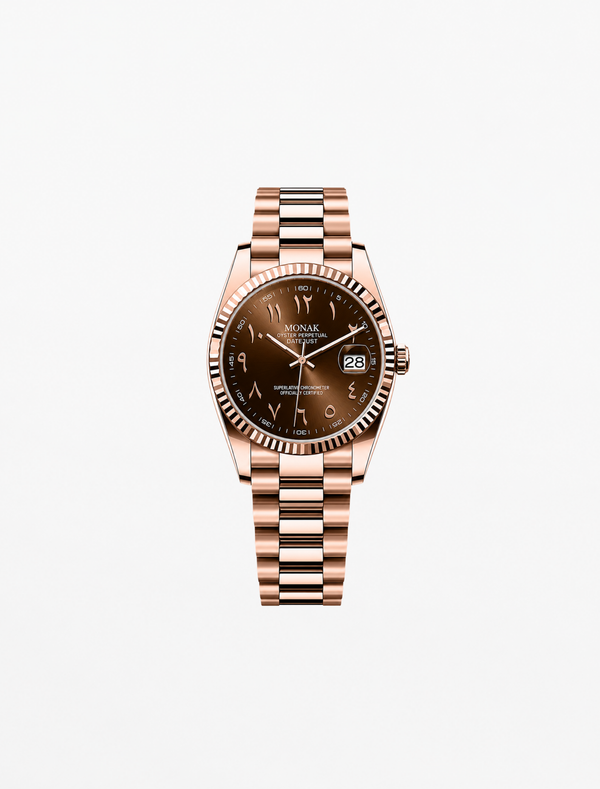 Monakjust - Arabic Chocolate Rose Gold