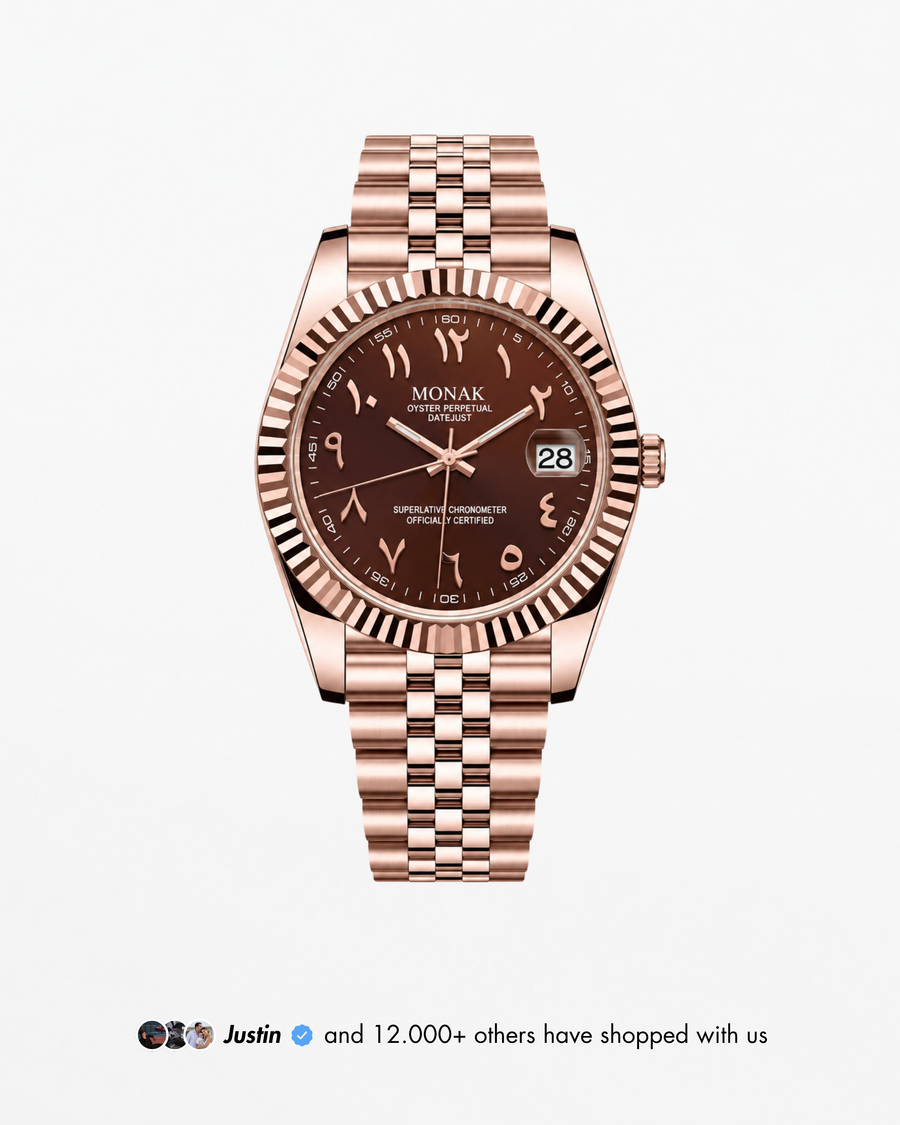 Monakjust - Chocolate Rose Gold Arabic