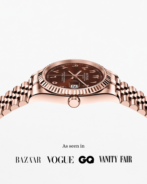 Monakjust - Chocolate Rose Gold Arabic
