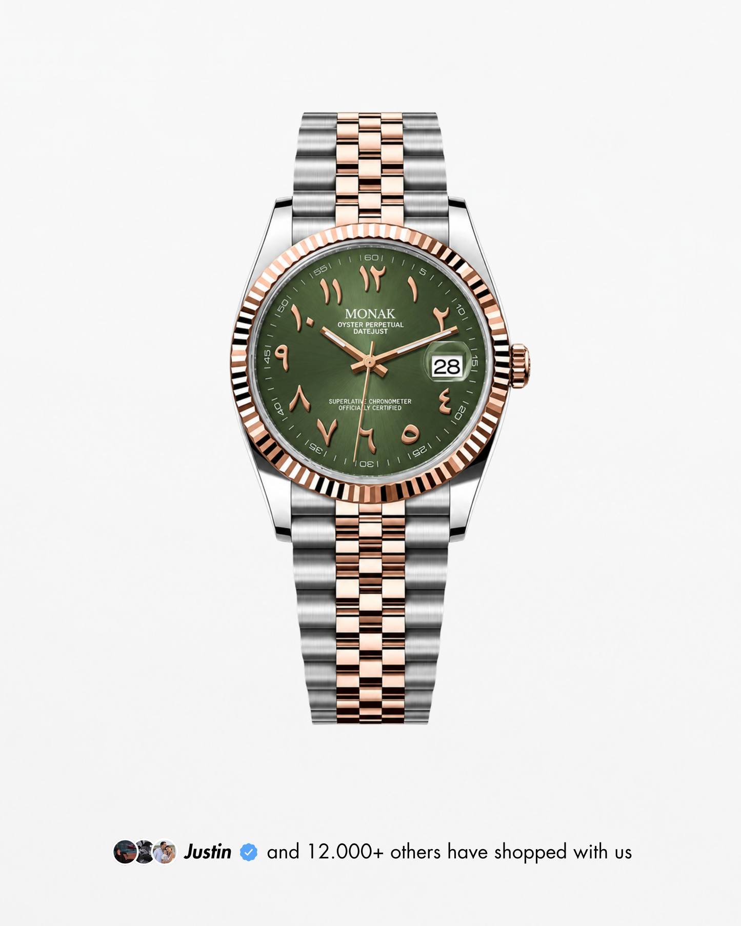 Monakjust - Olive Green Arabic