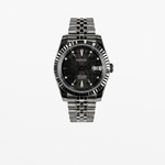 Monakjust - Geometric Black Dial
