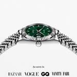Monakjust - Geometric Green Dial
