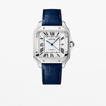 Santosnak - White Blue Leather