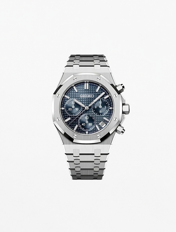 Royal Monak - Blue Chronograph
