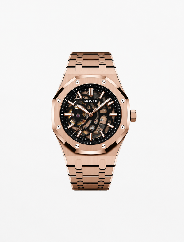Royal Monak - Rose Gold Skeleton