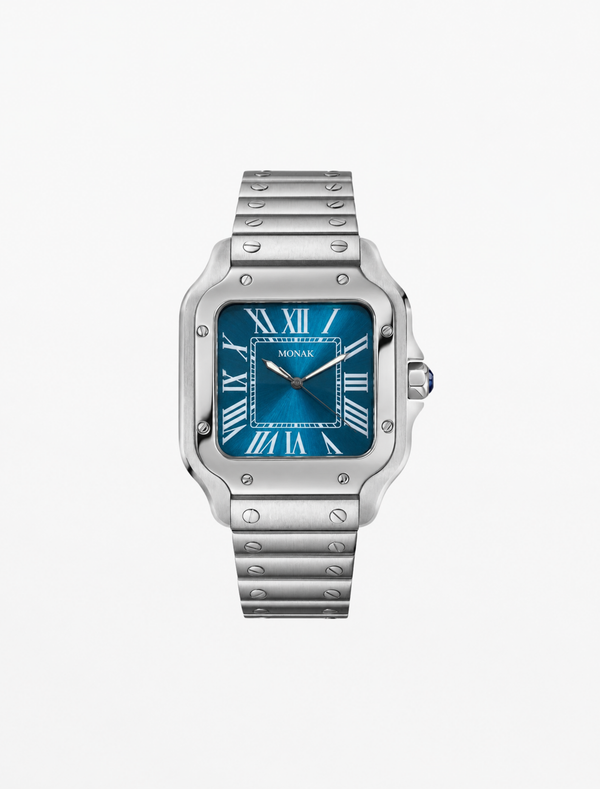 Santosnak - Saphire Blue Dial