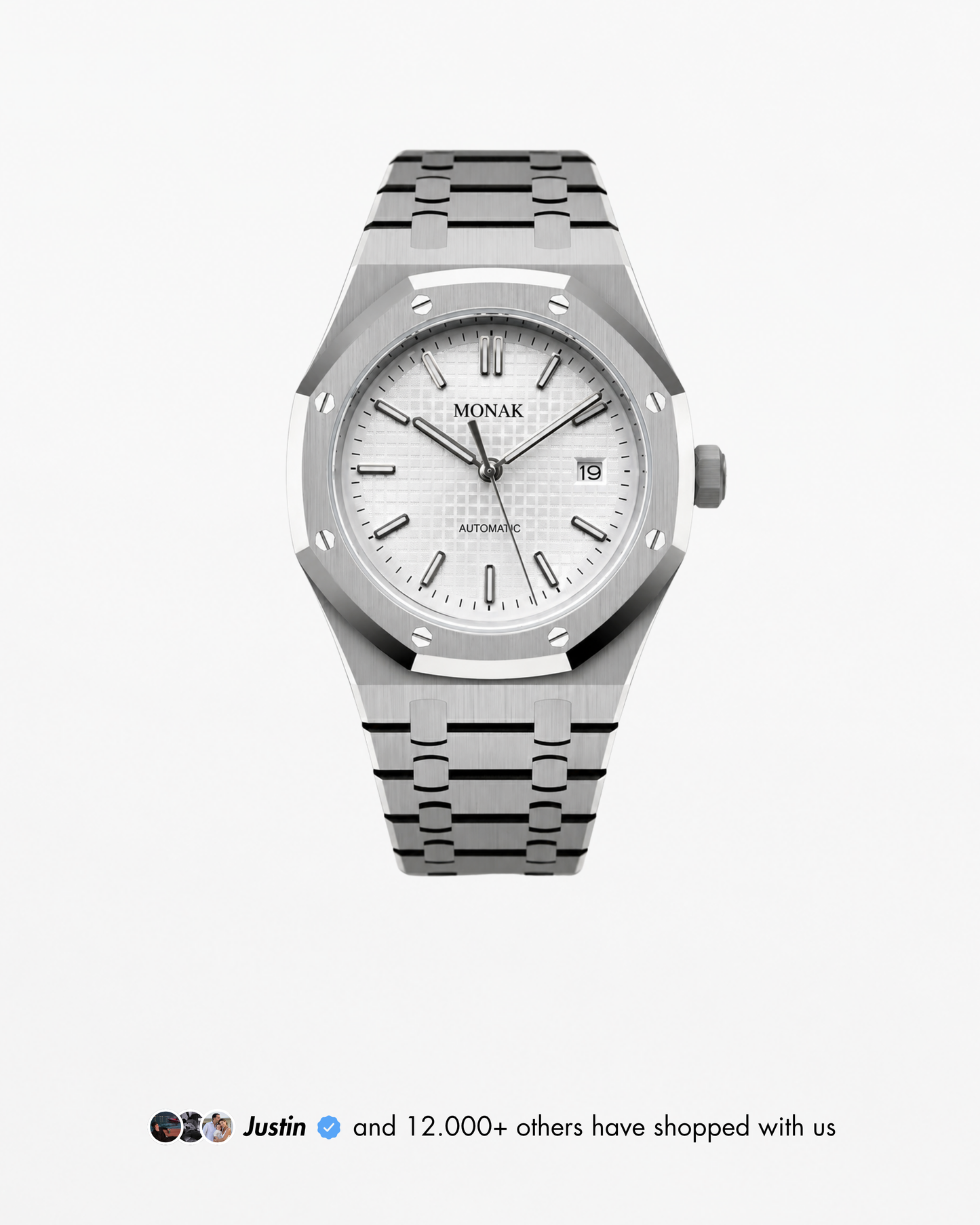 Royal Monak - White Dial