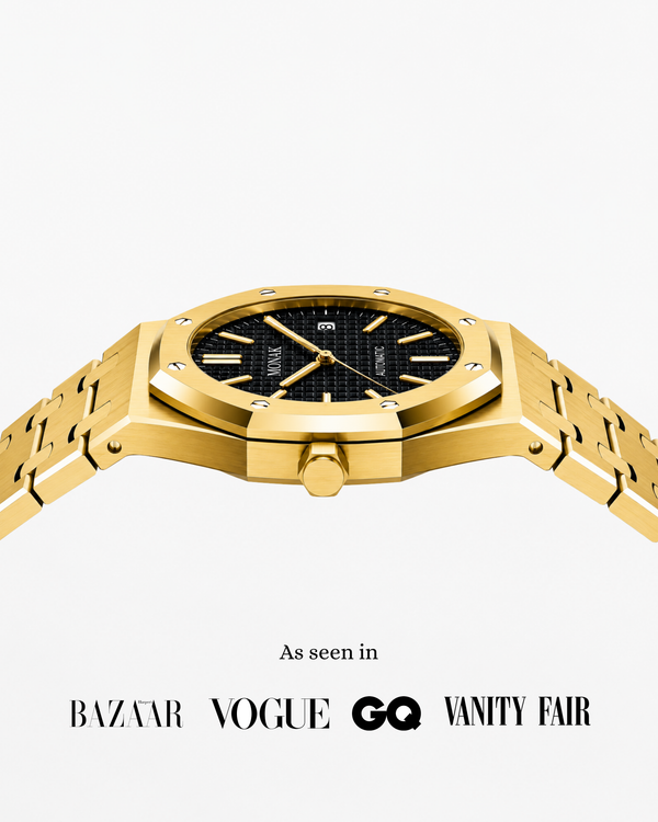 Royal Monak - Gold and Black Dial
