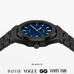 Royal Monak - Black Ceramic and Blue Dial